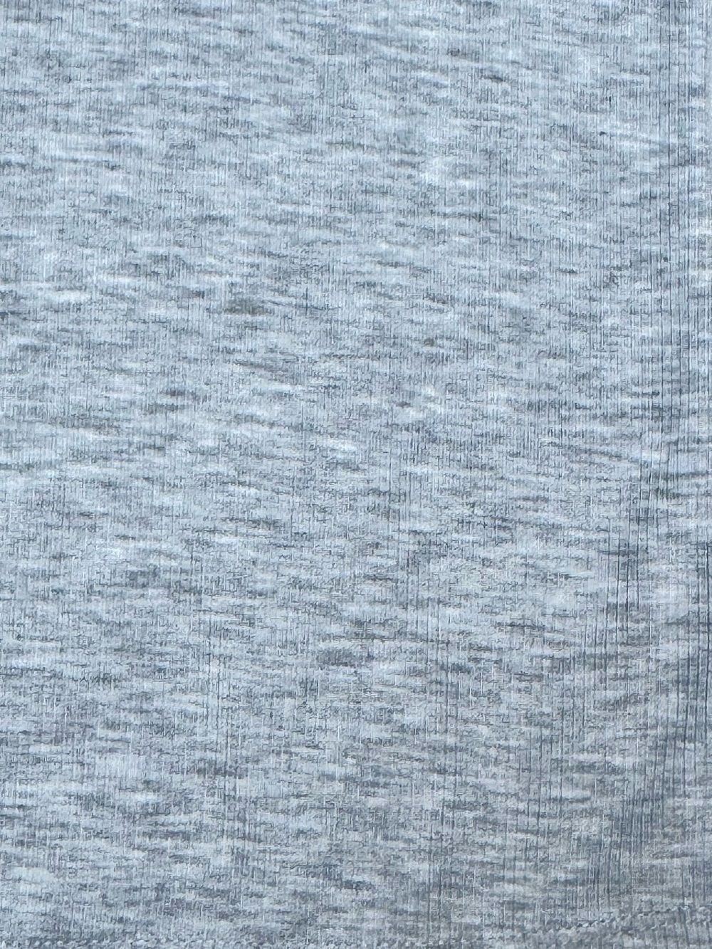 Express Fitted Ribbed Tee Heather Gray Crew Neck Stretch Top Size Medium - Picture 4 of 5